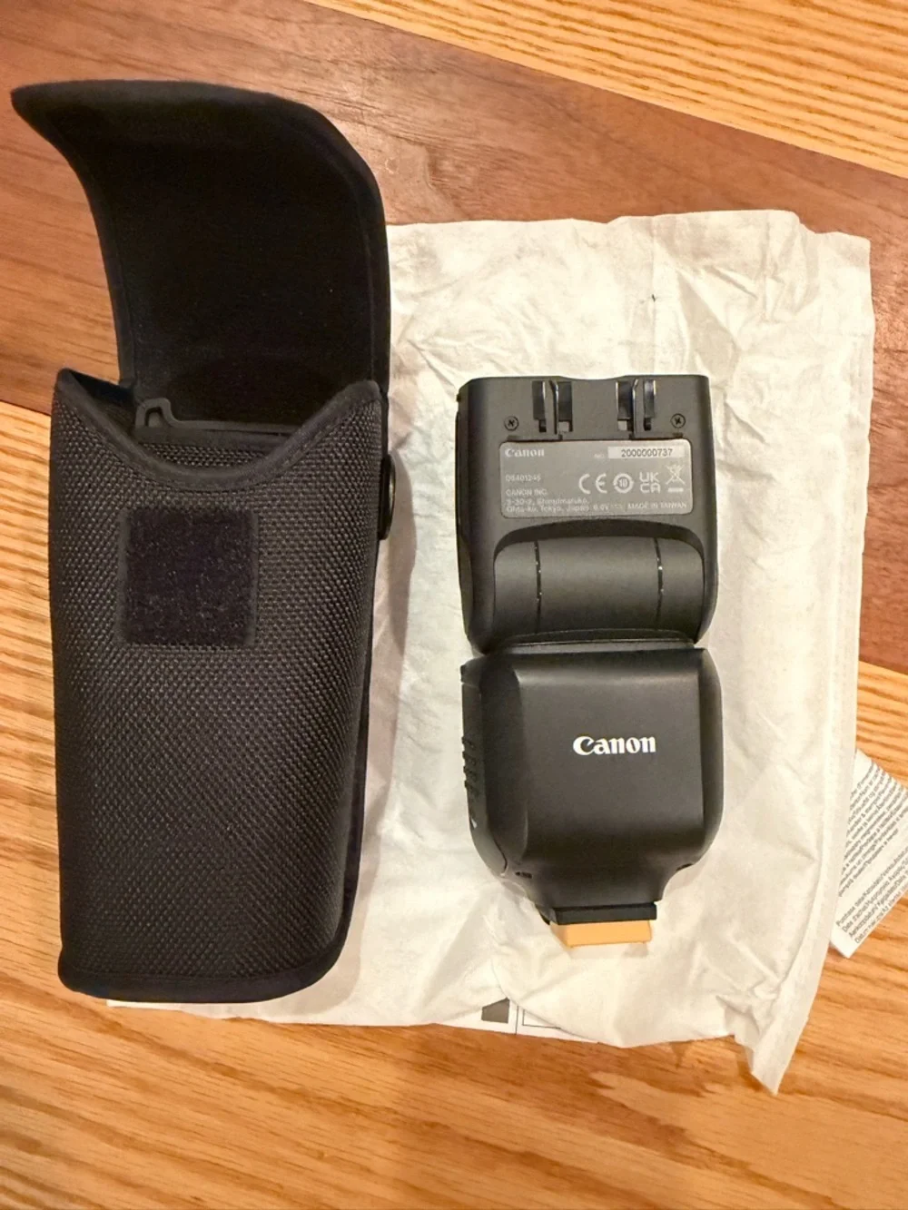 Canon Black Speedlite EL-10 Compact Camera Flash. BRAND NEW, ONLY OPENED FOR PIC - Picture 6 of 6